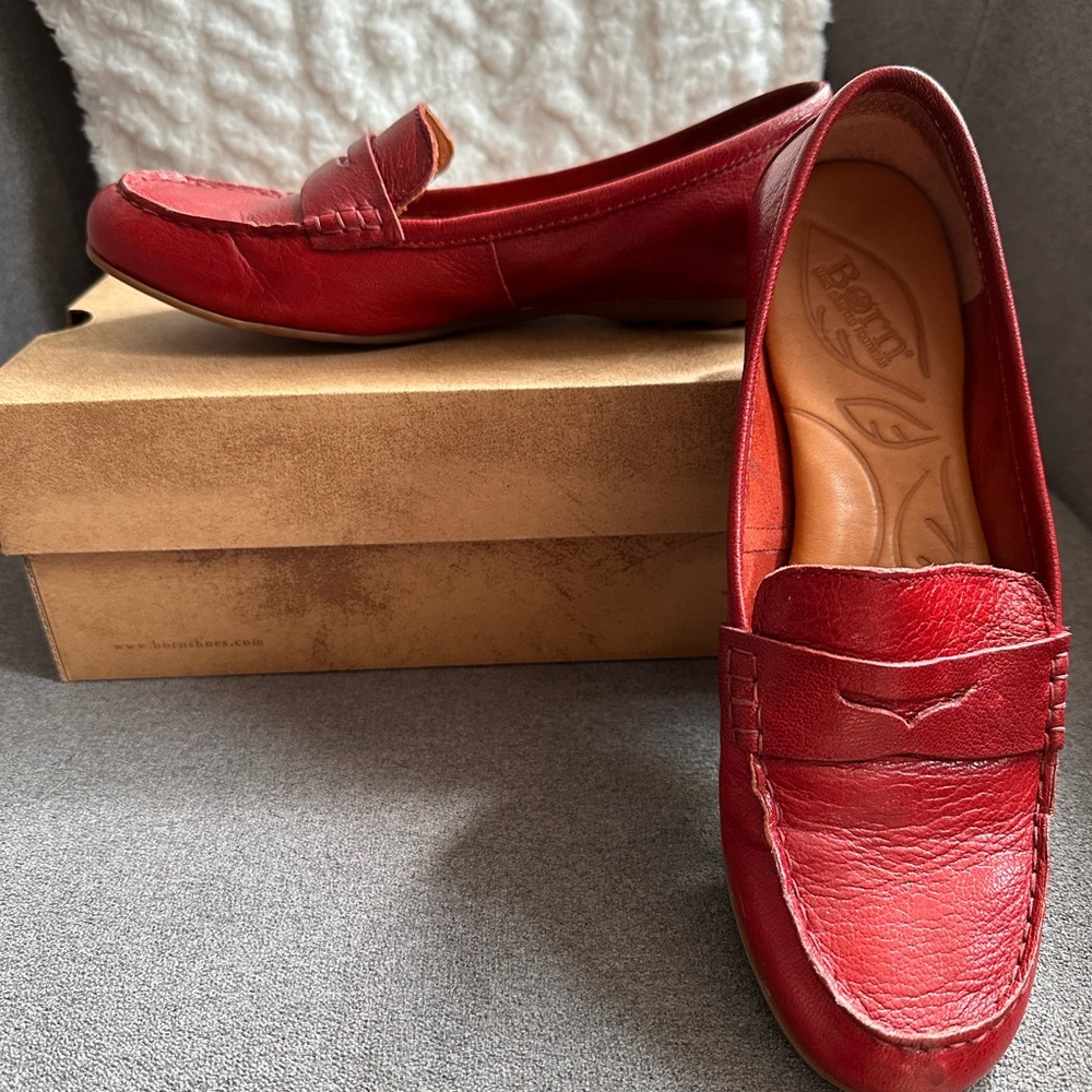 Born Red Dinah Loafers